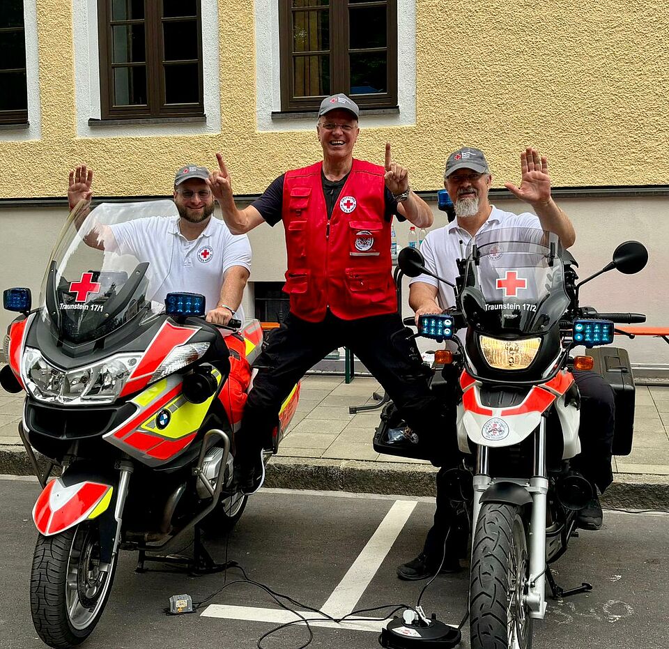 BRK KV TS FD Motorrad Regionaltag Traunstein