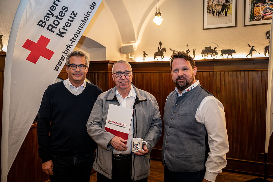 Ehrung Blutspender*innen