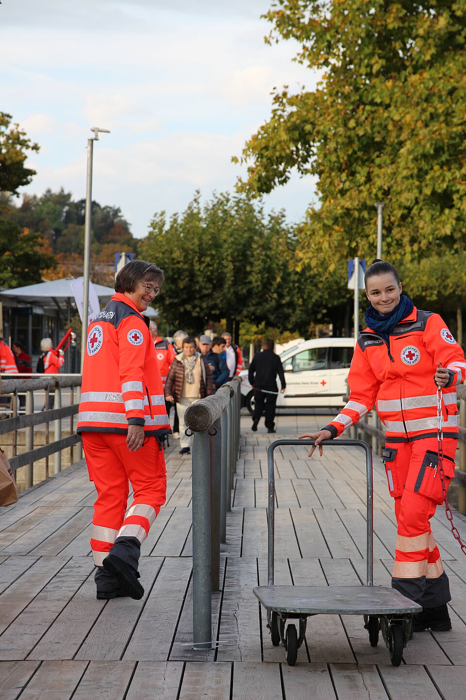 Chiemseeschiffahrt 2026 Ehrenamtliche Helferinnen bei der Chiemseeschifffahrt 2026